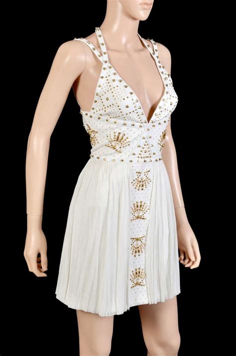 versace white dress|Versace dresses.